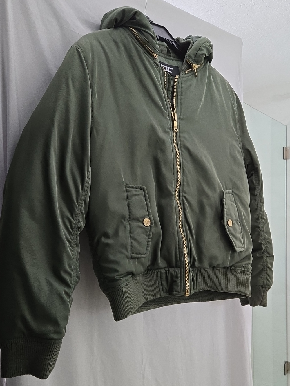 Jordan Craig Kid's Squardon Hooded Bomber Jacket - Olive Green